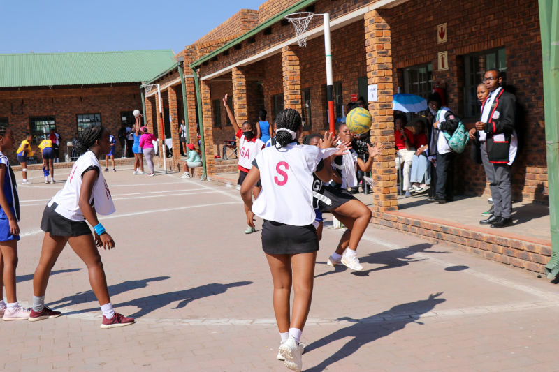 Netball courts